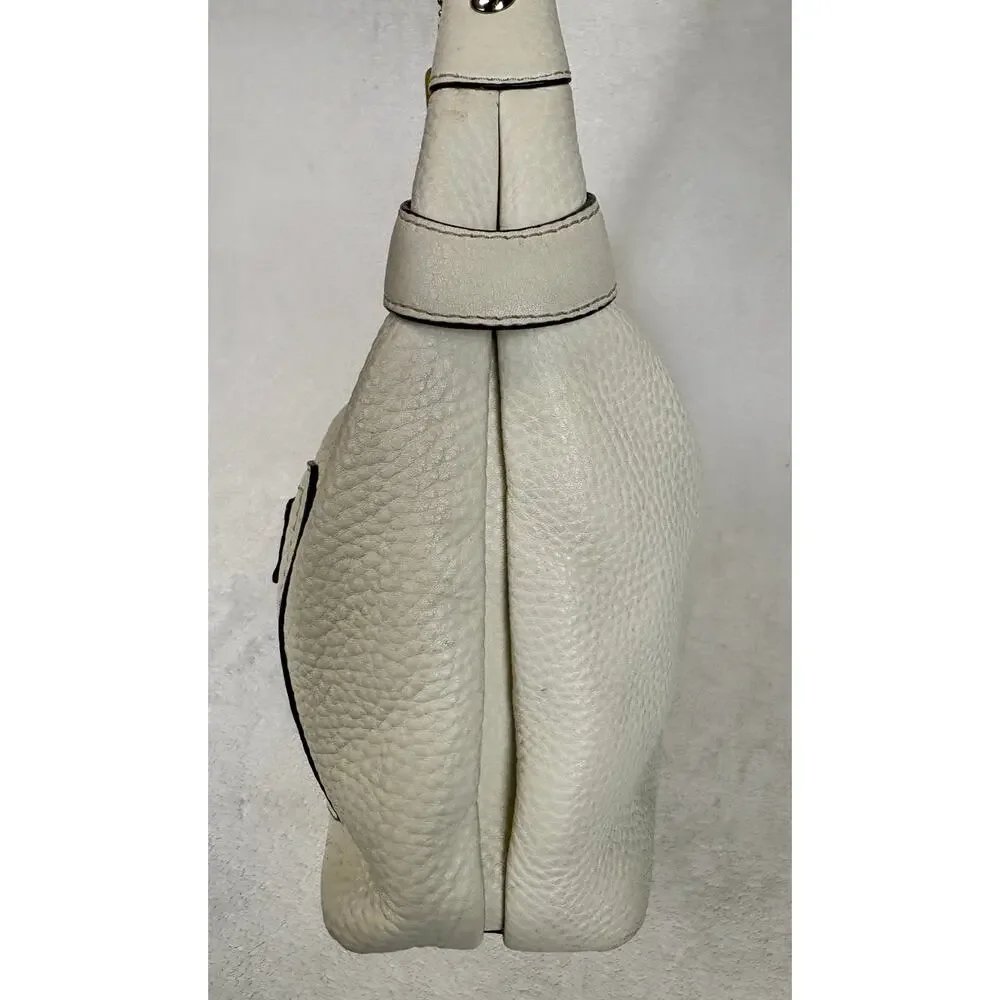 Coach Vintage Y2K Penelope in White Pebble Leather Hobo Bag - Picture 3 of 16
